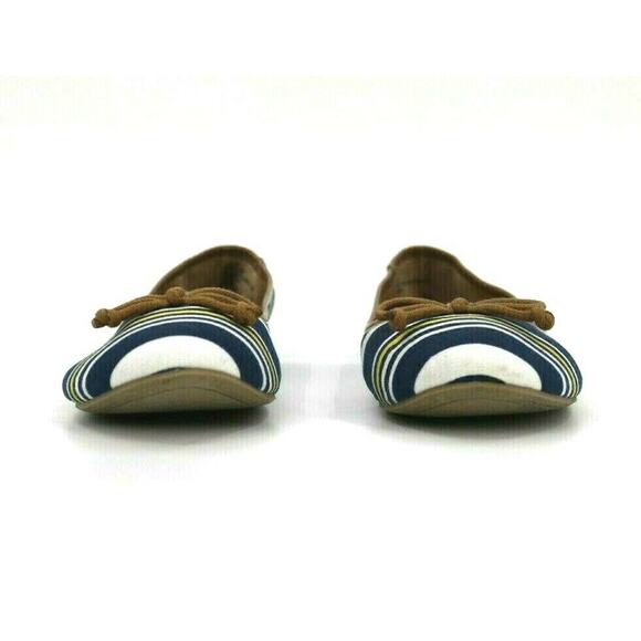 Charming Charlie Multi-color Striped Flat Shoes Women’s Size 10 - Picture 2 of 5